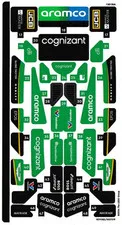 LEGO STICKER SHEET #2 ONLY 76925 ASTON MARTIN VANTAGE SAFETY CAR & AMR23 Set New