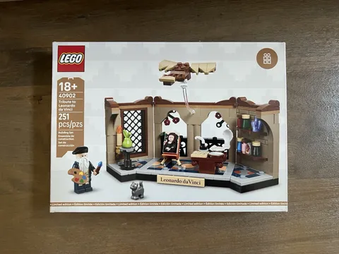 LEGO Tribute to Leonardo da Vinci #40902 Brand New & Sealed GWP