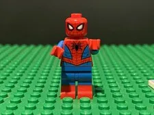LEGO Spider Man Minifigure Marvel Super Heroes sh0420 Red Torso Small Vest READ*