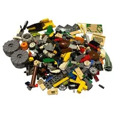 Vintage LEGO Mixed Lot Assorted Mix Random Pieces Blocks 1.5 Pounds