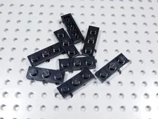 LEGO Lot of 8 Black 1x3 Plates BF