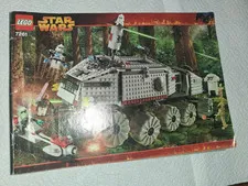 Lego Star Wars Instruction Manual Only 7261 Clone Turbo Tank Used Wear No Bricks