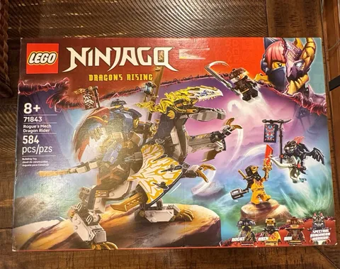 LEGO Ninjago Rogue's Mech Dragon Rider Building Set (71843) - Brand New SEALED