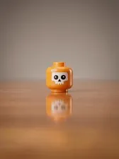 Lego Orange Skull Mask COD Ghost Custom Inspired Printed Head