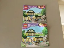 Lot of (2) Lego Friends Instruction Manuals - #41005-1 & #41005-2