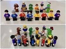 The Wiggles Lego Minifigures 