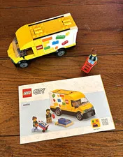 LEGO City 60500 The LEGO Van Set 276pcs Vehicles Bulk/Lot w/ Box + Manual