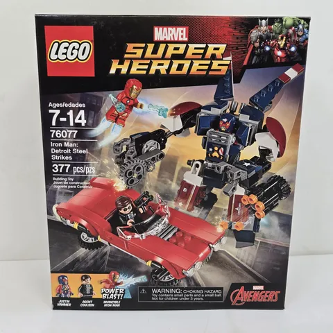 LEGO 76077 Marvel Iron Man Detroit Steel Strikes 2017