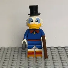 LEGO Disney Series 2 Scrooge McDuck Minifigure dis029 71024 Genuine Complete