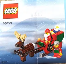 LEGO 40059 Seasonal: Santa's Sleigh 100% Complete
