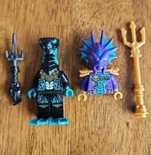 Lego 71754 Ninjago Minifigures Prince Kalmaar & Maaray Guard Seabound