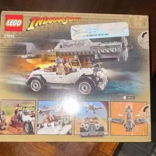 LEGO 77012 Fighter Plane Chase Indiana Jones Set 387 pcs Age 8+ Figures
