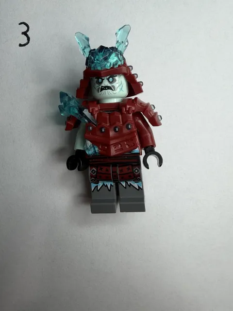 Lego Ninjago njo0518 Blizzard Warrior / Samurai Minifigure  70671 70676 70684