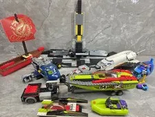 LEGO Bulk 3Lbs Partially Built Vehicles Sets  Marvel, Jurassic and Bulk Parts