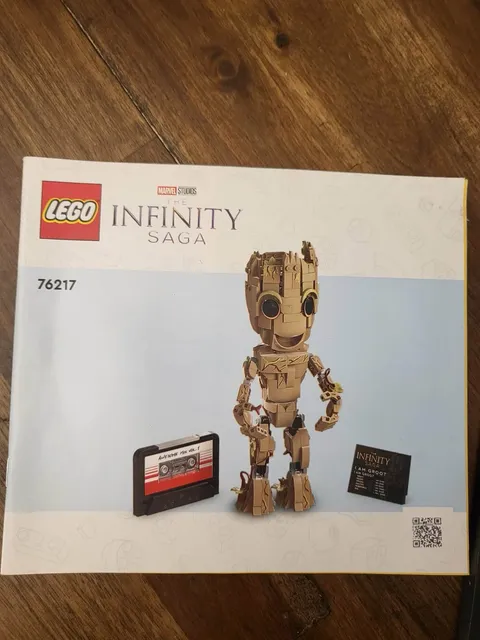 LEGO Marvel I am Groot Illustrated Instruction Manual Booklet 76217