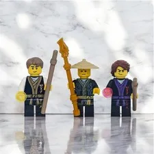 LEGO Ninjago Young Garmadon and Young Wu MOC Lot