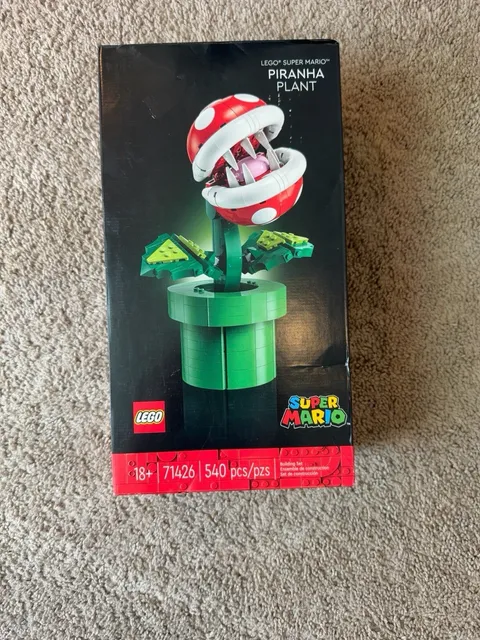 LEGO Super Mario Piranha Plant 71426 Factory Sealed New Box 540 PCS