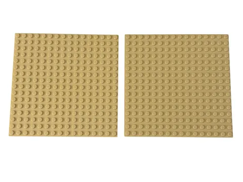 100% Authentic Lego Basic Plate 16x16 Building Blocks Qty 2 No 91405