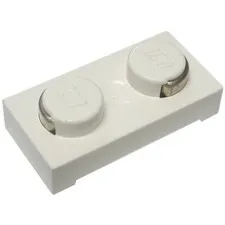 LEGO Electric Plate 1 x 2 with Contacts (4755 / 73532) INV 1