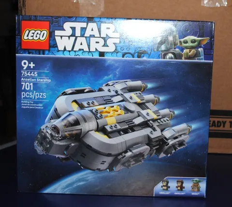 LEGO Star Wars Mandalorian Grogu Anzellan Starship 75445 Brand New in Sealed Box