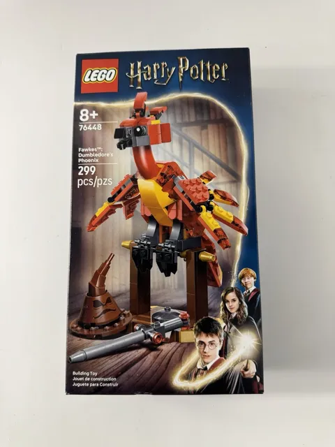 LEGO Harry Potter Fawkes Dumbledores Phoenix 76448 Building Set New