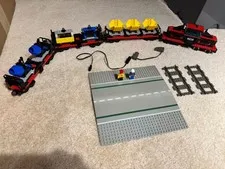 LEGO Trains 9V: Freight and Crane Railway (4565)