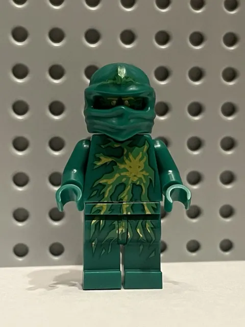 NEW Ninjago Lloyd NRG w Golden Swords Custom Lego Minifigure Rise of the Snakes
