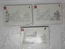 INSTRUCTION MANUAL ONLY from LEGO 10316 Rivendell, ( All3 books)
