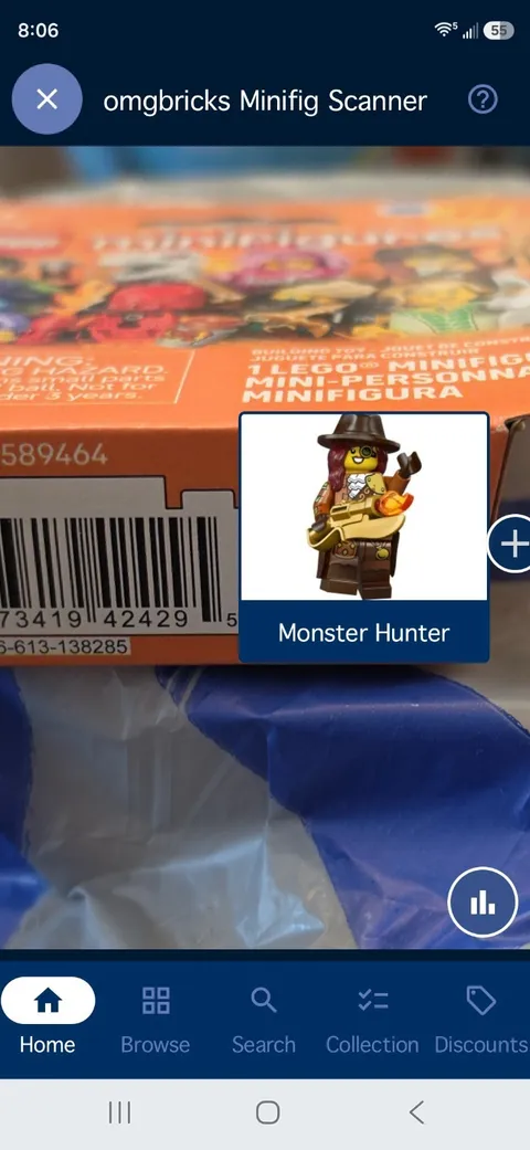 LEGO  Series 29 Collectible Minifigures 71052 - Monster Hunter (IN STOCK)