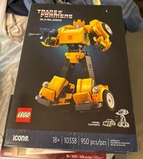 New in Box Lego Icons Transformers Bumblebee set 10338