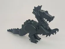 LEGO Classic Black Dragon Castle Monster Medieval with moving limbs! 