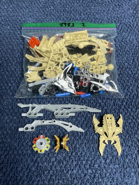 LEGO Bionicle Glatorian 8983 Vorox 100% Complete