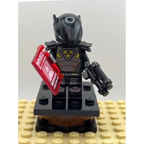 LEGO Galactic Bounty Hunter Minifigure Series 19 Black Excellent col352