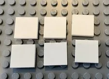 LEGO 6 White 2x2 Tile