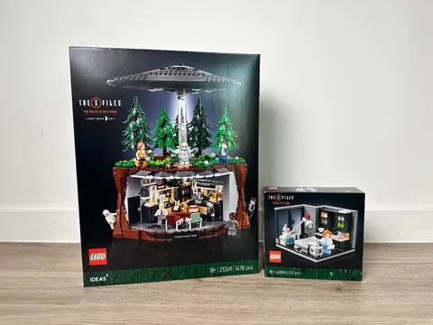 Lego Ideas The X-Files (21369) + Scully's Lab (40896)