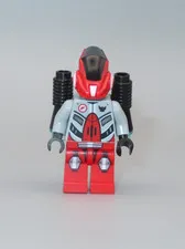 LEGO Space Galaxy Squad Sidekick robot jetpack red minifigure 70708 70702