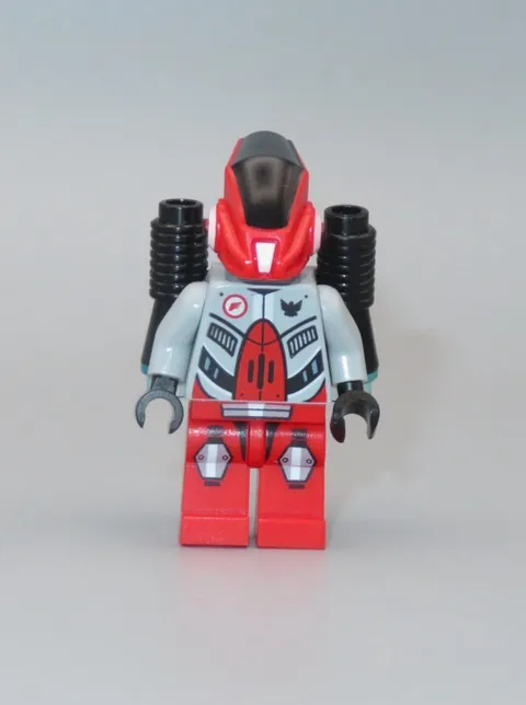 LEGO Space Galaxy Squad Sidekick robot jetpack red minifigure 70708 70702