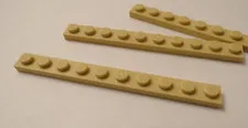 Lego x1 White 1x2x2 Wall Panel, Hollow Studs, No Supports,4864b, 6268 (028-228)