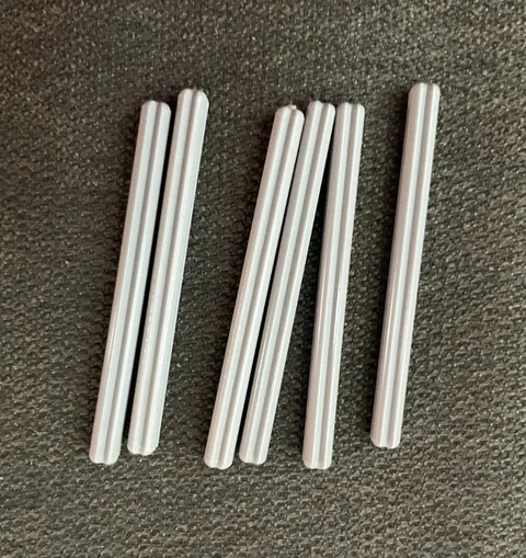 LEGO LIGHT GRAY TECHNIC AXLE 7L (6 pieces) #32073 Parts Bricks