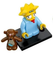 LEGO Maggie Simpson, The Simpsons, Series 1 (Complete Set with Stand an colsim-5