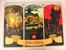 Lego LOTR Poster