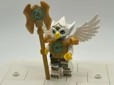 LEGO Eris eagle minifigure heavy gold armor Legends of Chima 70009 loc037