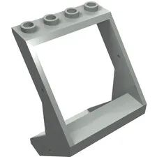 LEGO® Part 4741 - Window 4 x 4 x 6 Outward Sloping