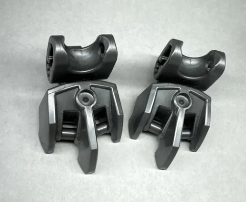 LEGO Hero Factory Foot with Three Short Claws  Ball Joint Socket 15976 Set Of 2