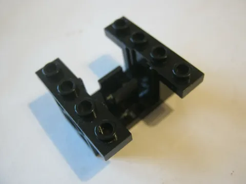 Lego (1) Black Technic 4x4x1 2/3 Gear Box Drive Case, 06585 (028-242)