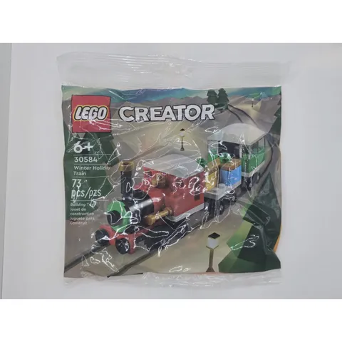 LEGO CREATOR: Winter Holiday Train Polybag #30584 New Sealed