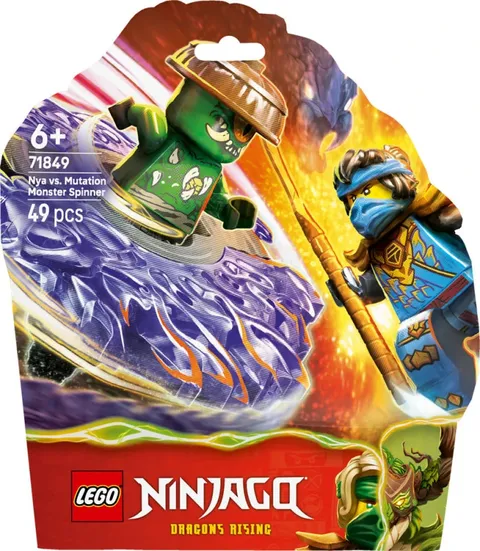 LEGO NINJAGO NYA vs. Mutation Monster Spinner 71849 Building Toy Set New Gift