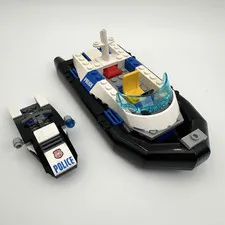 Lego City Police Boat 4205 Off-Road Command Center & Jet Ski 60126 Tire Escape