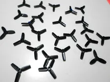 Lot of 25 LEGO Propeller with 3 Blades 4617 Propeller 3 Blade 5.5 Diameter