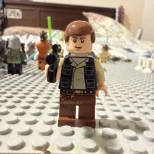 LEGO Han Solo Vest Pockets Minifigure Star Wars 75003 10236 sw0451 -